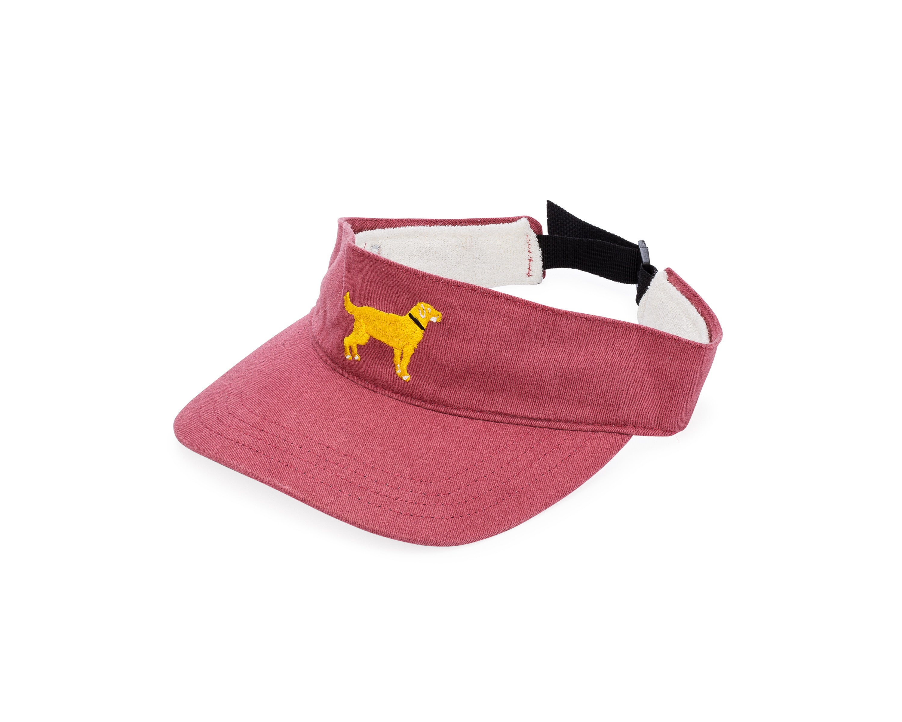 Yellow Dog® Classic Visor Nantucket Red