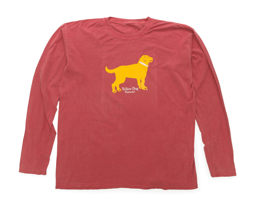 Yellow dog sweatshirt sales