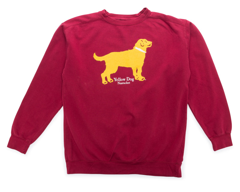 Yellow Dog Nantucket Crew Neck Sweatshirt Unisex fit