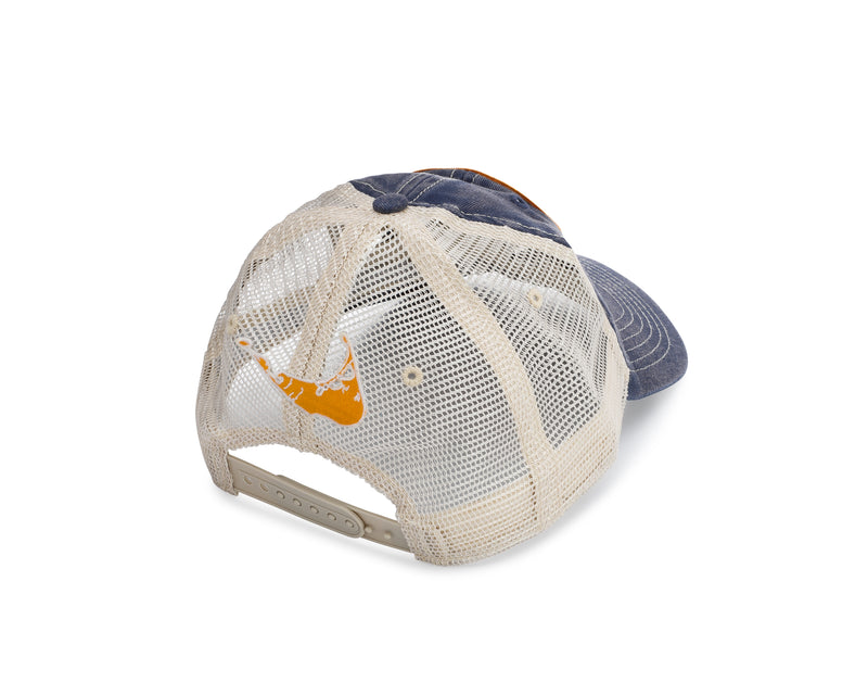 Yellow Dog Nantucket Island Trucker Cap with mesh back