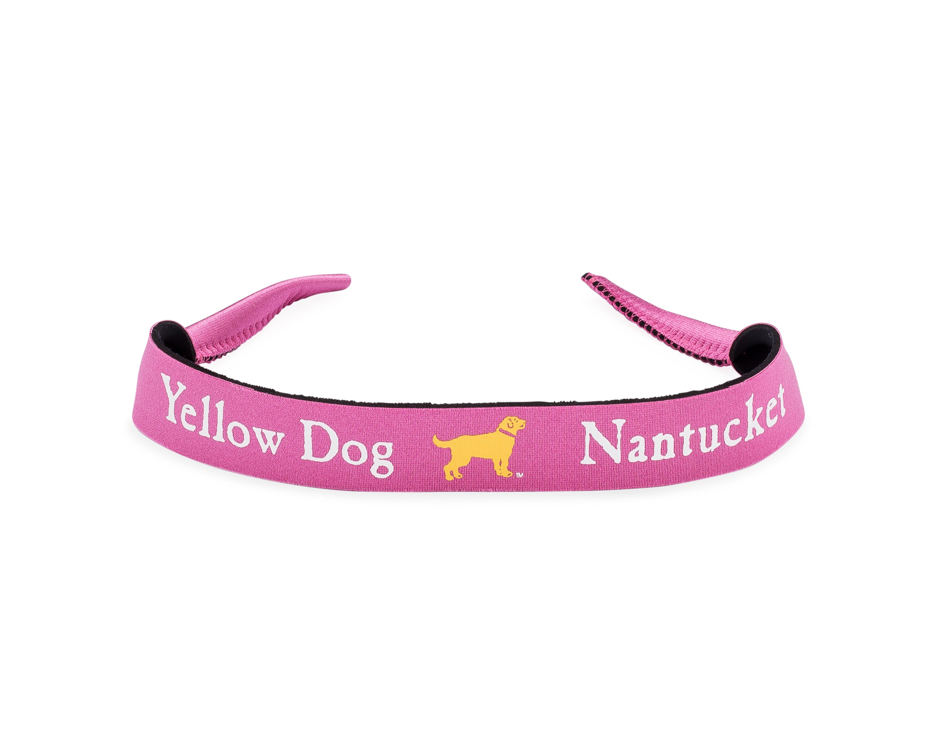 Yellow Dog Nantucket Pink Sunglass Strap Croakie
