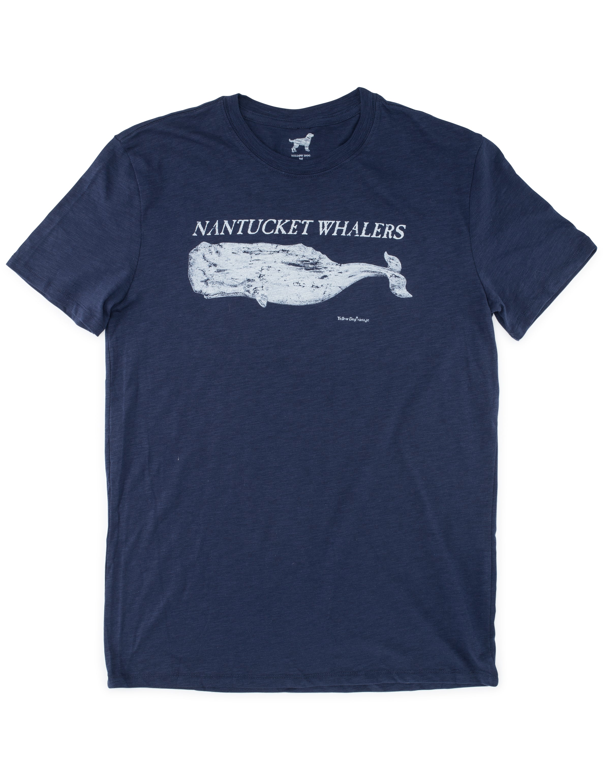 Yellow Dog Nantucket Whalers® Salt Water Washed t-shirt slim unisex fit