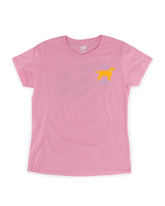 Women's Short Sleeve t-shirt Yellow Dog Collection: Defender 110